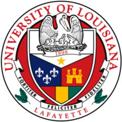 University of Louisiana at Lafayette Auto Accessories, University of  Louisiana at Lafayette License Plate Covers